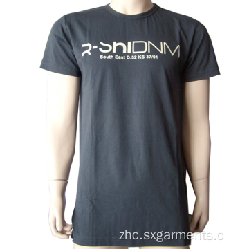 定制男士100％棉T恤短袖